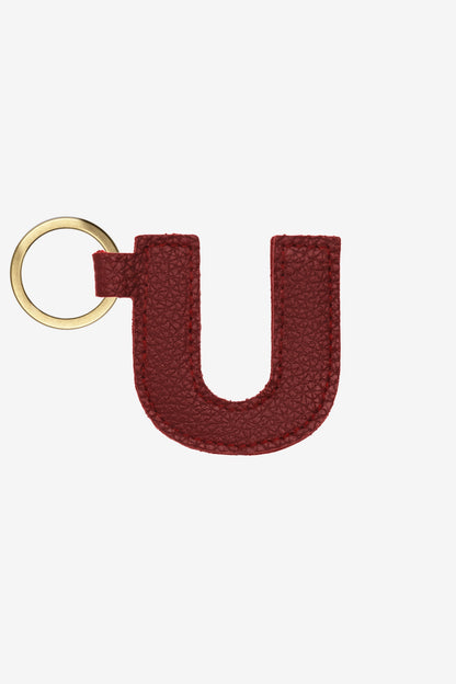 RLH520 - Leather Alphabet Keychain
