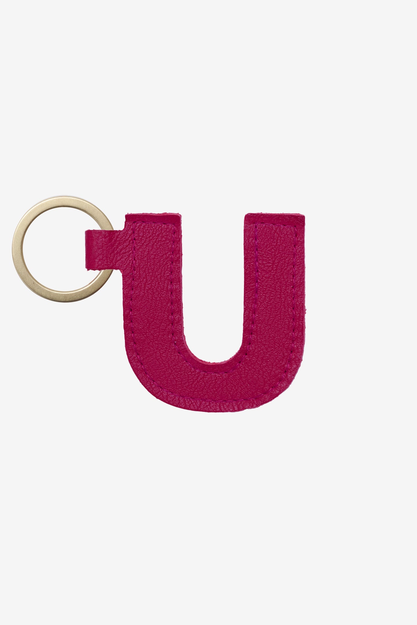 RLH520 - Leather Alphabet Keychain