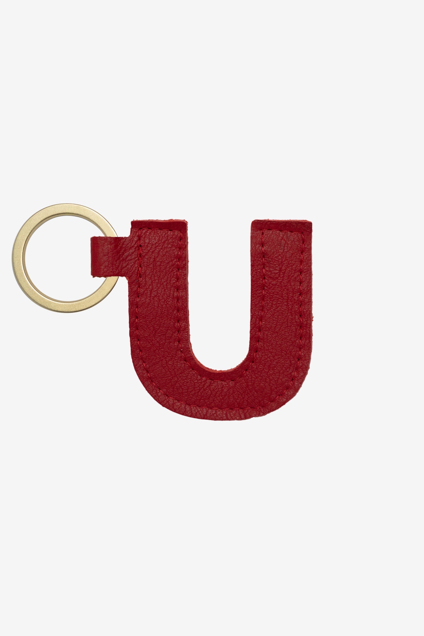 RLH520 - Leather Alphabet Keychain