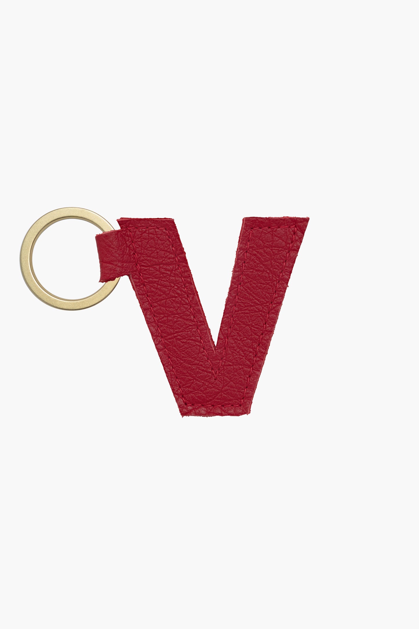 RLH520 - Leather Alphabet Keychain