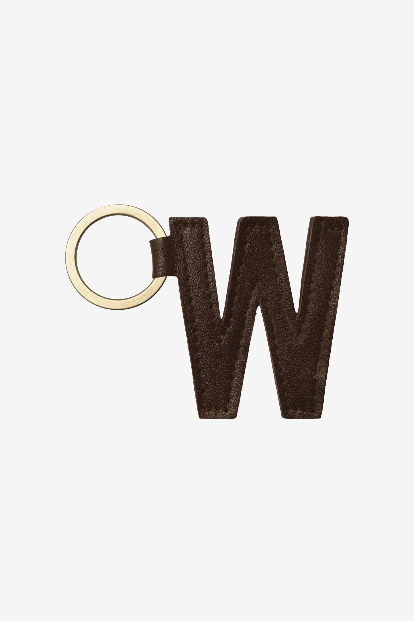 RLH520 - Leather Alphabet Keychain