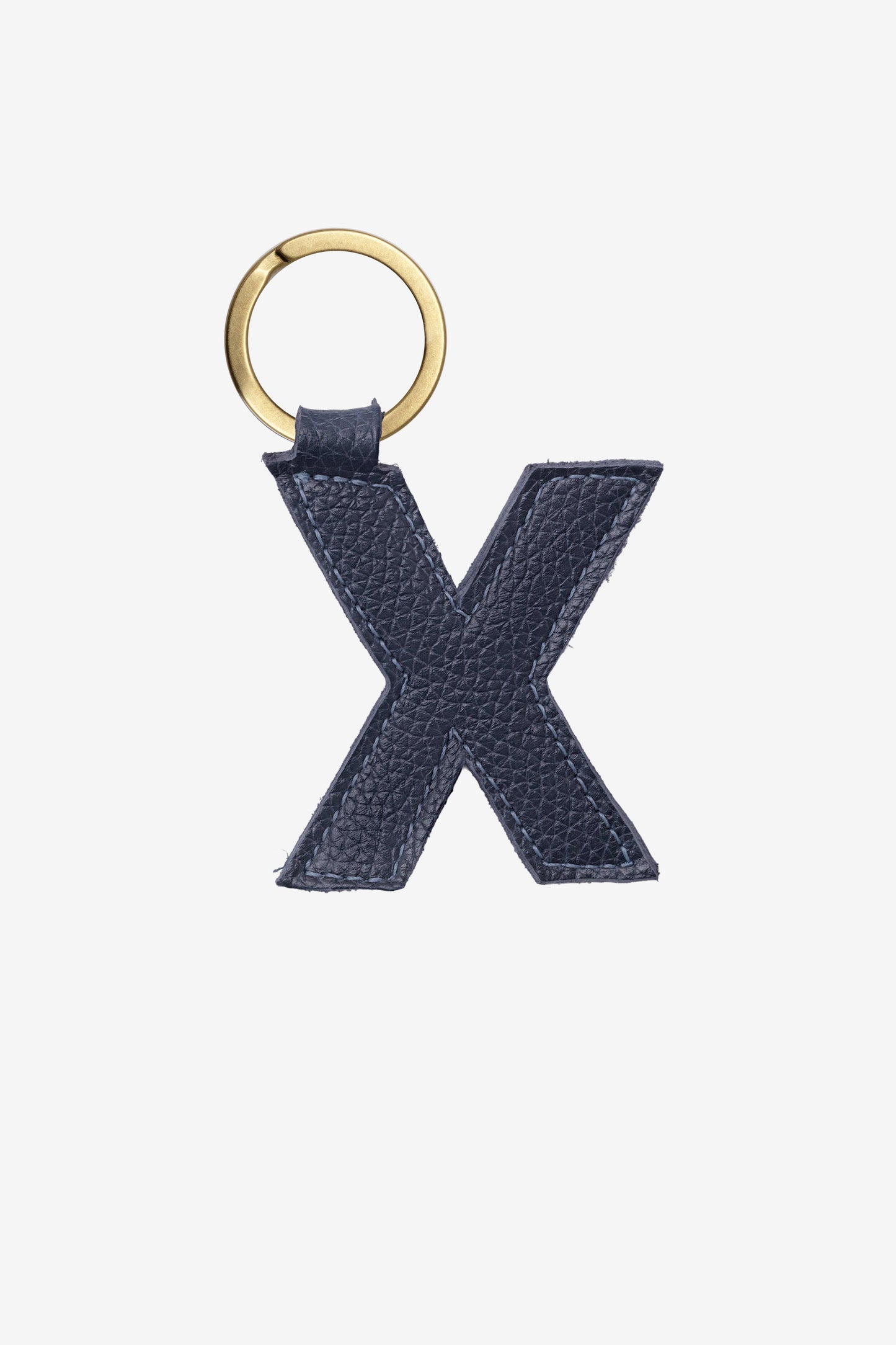 RLH520 - Leather Alphabet Keychain