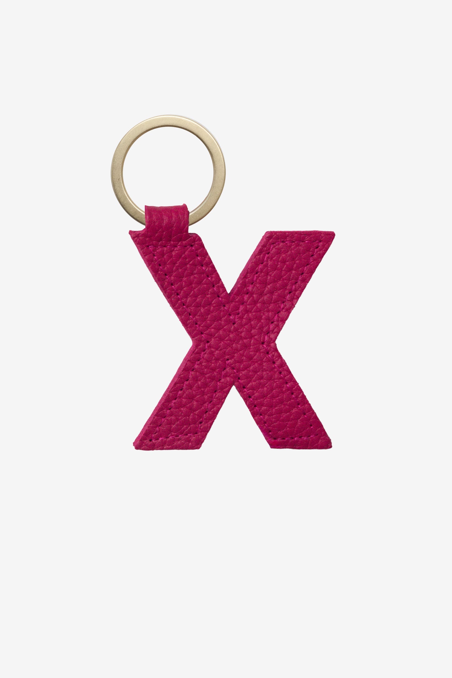 RLH520 - Leather Alphabet Keychain
