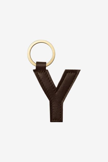 RLH520 - Leather Alphabet Keychain