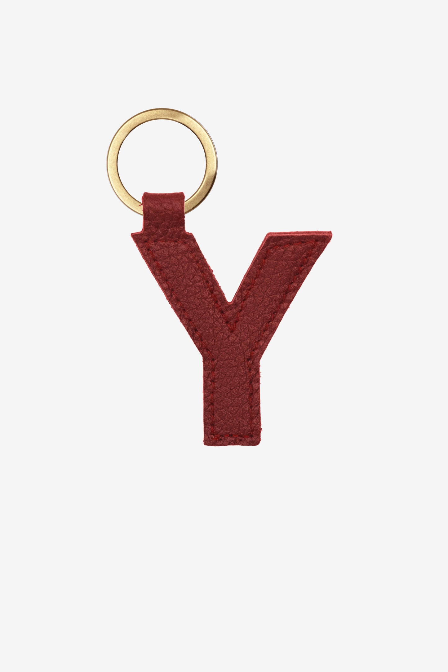 RLH520 - Leather Alphabet Keychain