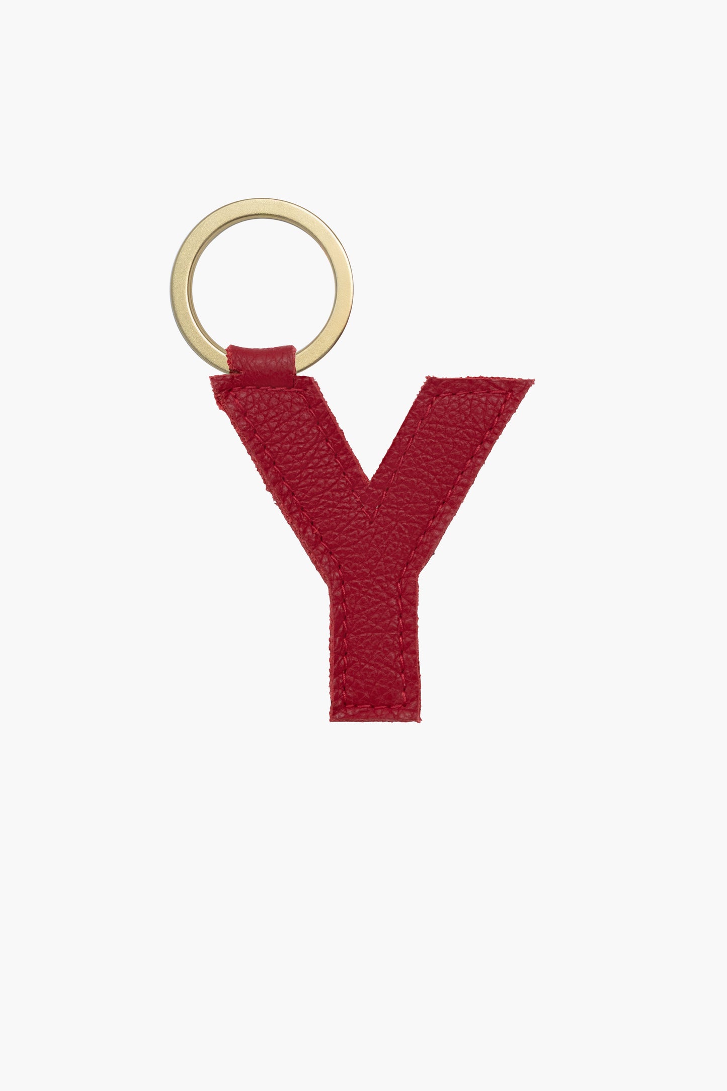 RLH520 - Leather Alphabet Keychain