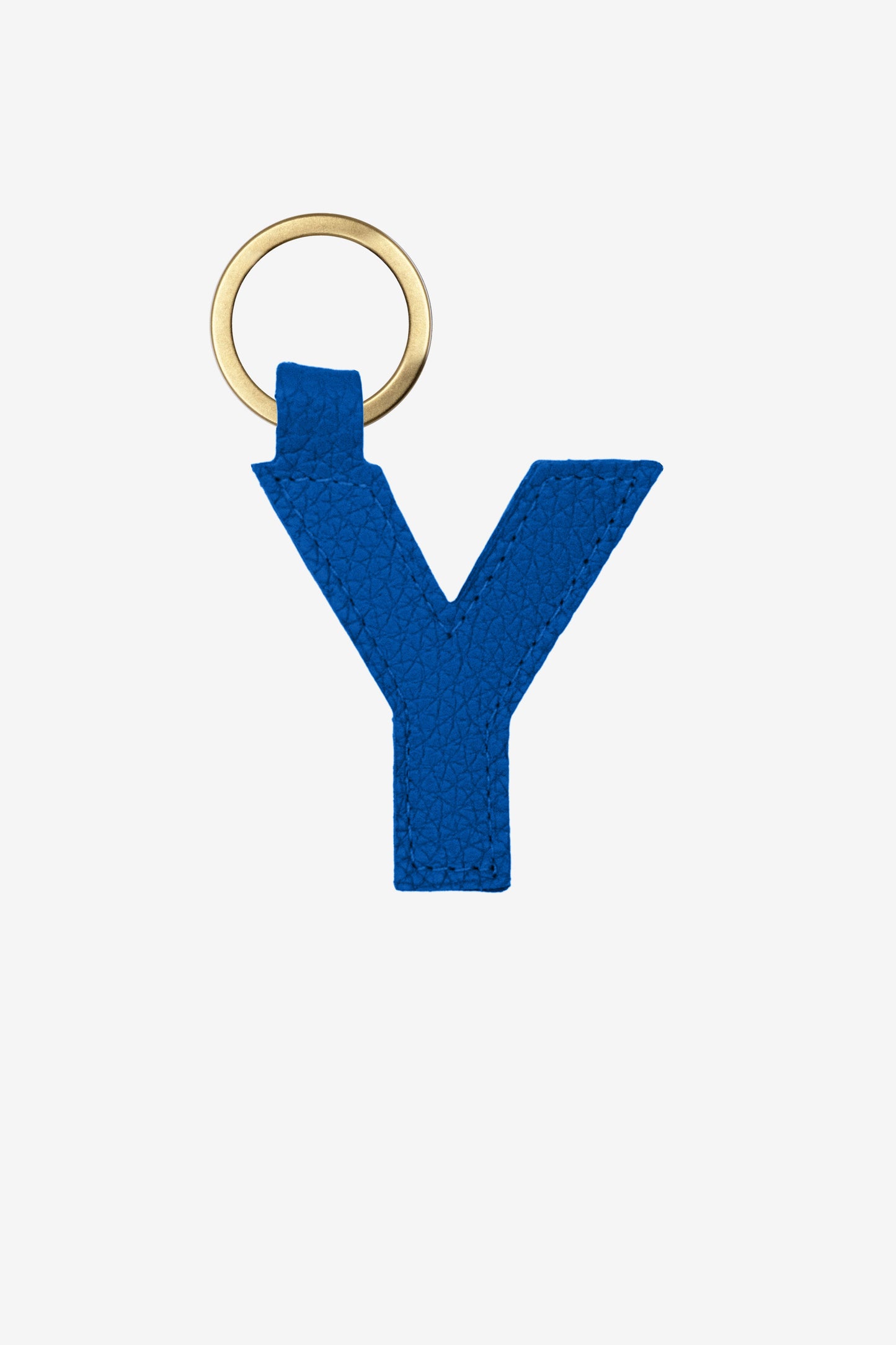 RLH520 - Leather Alphabet Keychain