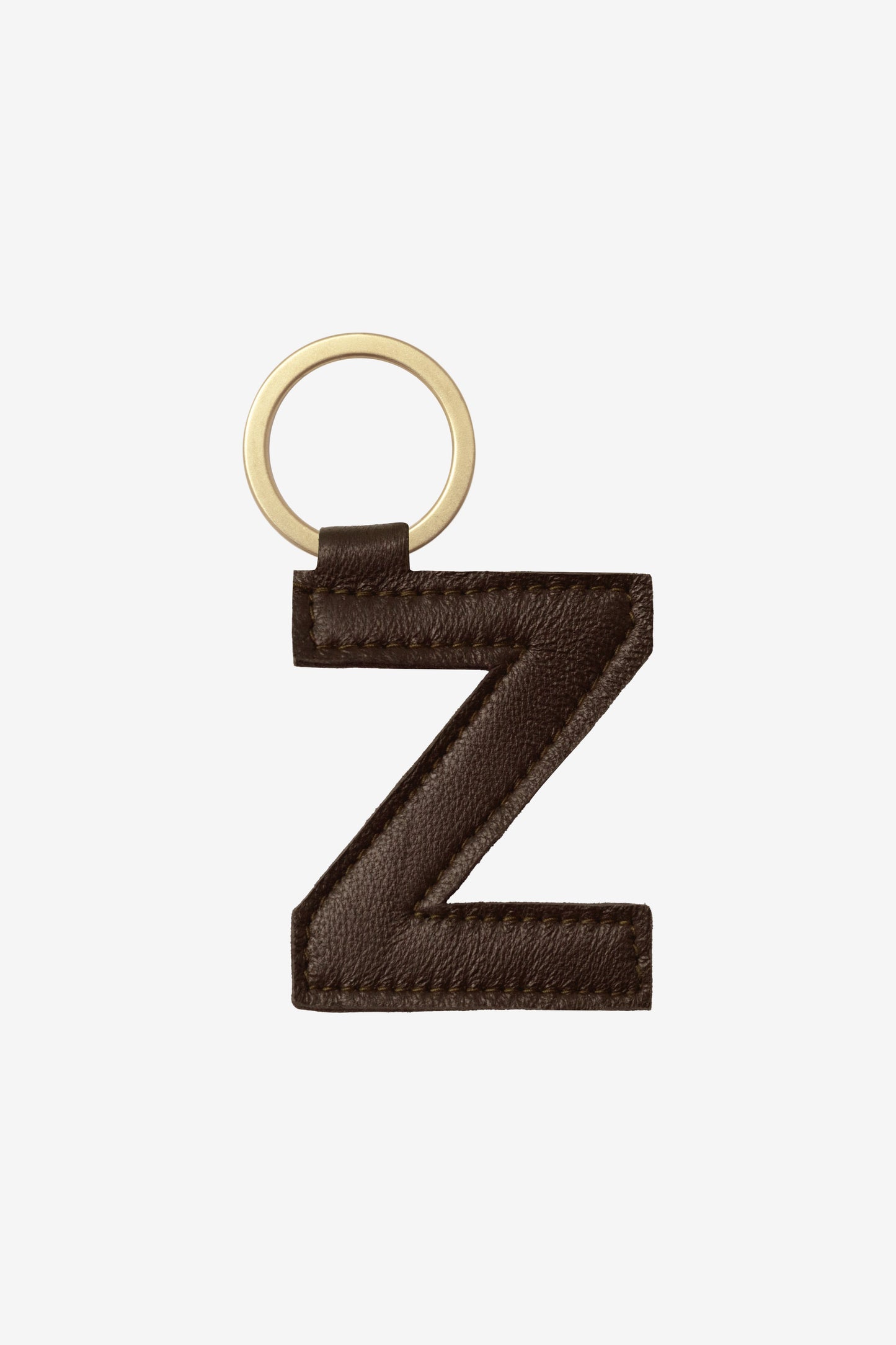 RLH520 - Leather Alphabet Keychain