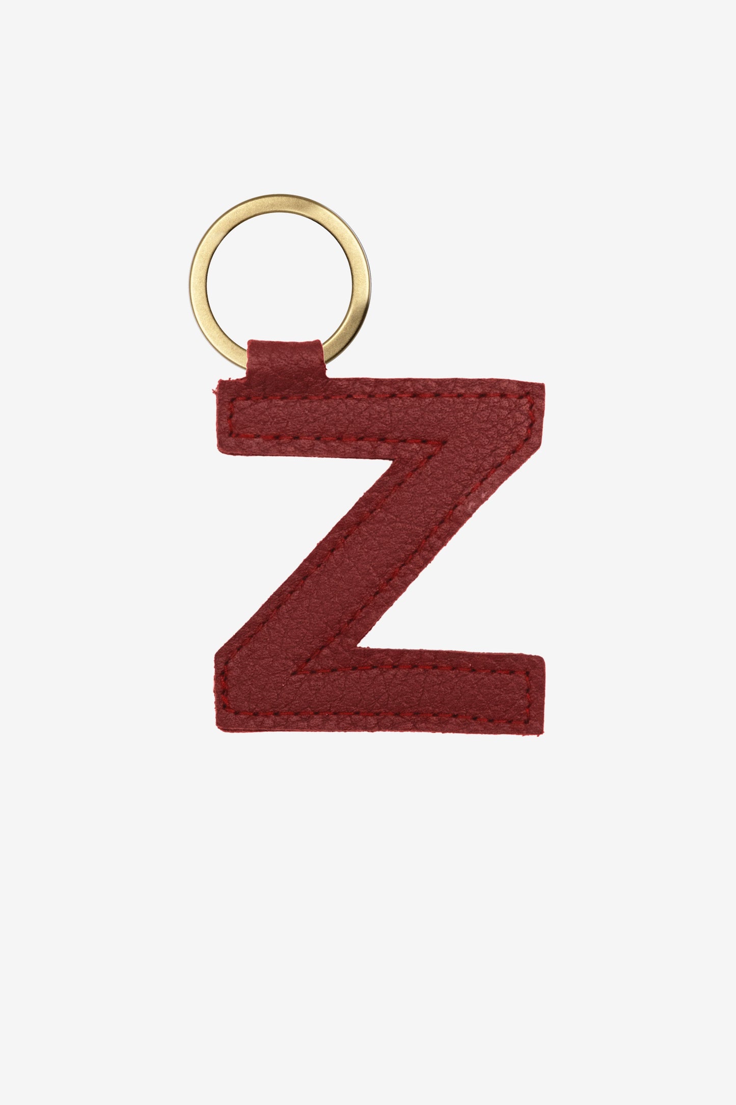RLH520 - Leather Alphabet Keychain