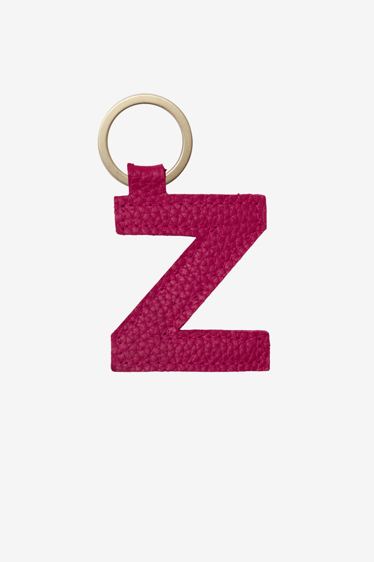 RLH520 - Leather Alphabet Keychain