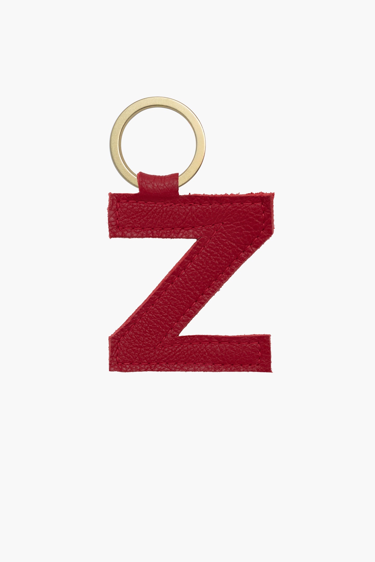 RLH520 - Leather Alphabet Keychain