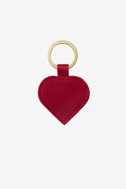 RLH521 - Leather Heart Key Ring