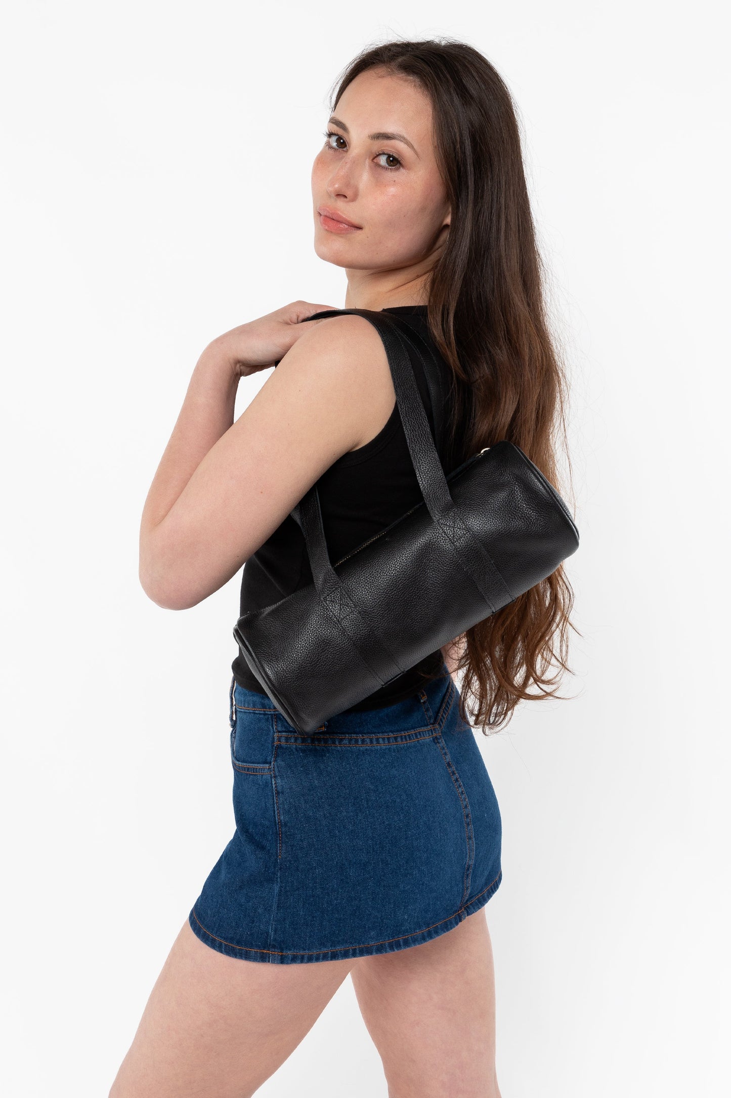 RLH540 - Leather Shoulder Gym Bag