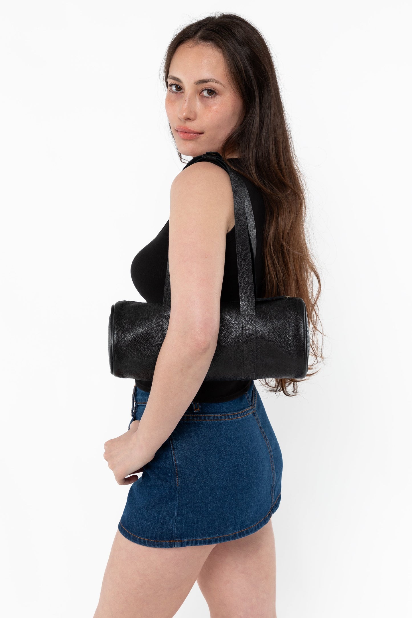 RLH540 - Leather Shoulder Gym Bag