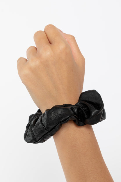 RLHSCRUNCH - Leather Scrunchie
