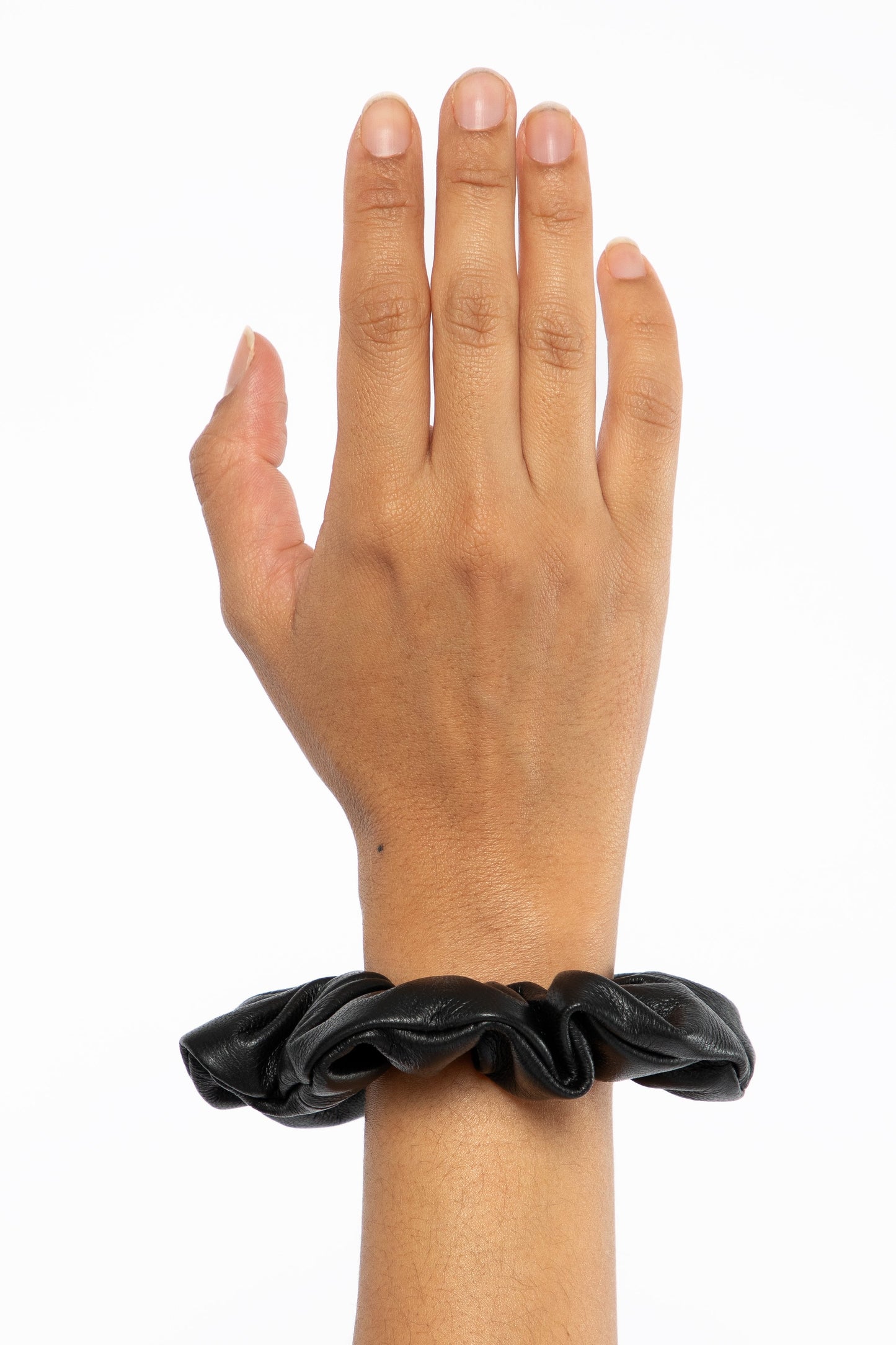 RLHSCRUNCH - Leather Scrunchie