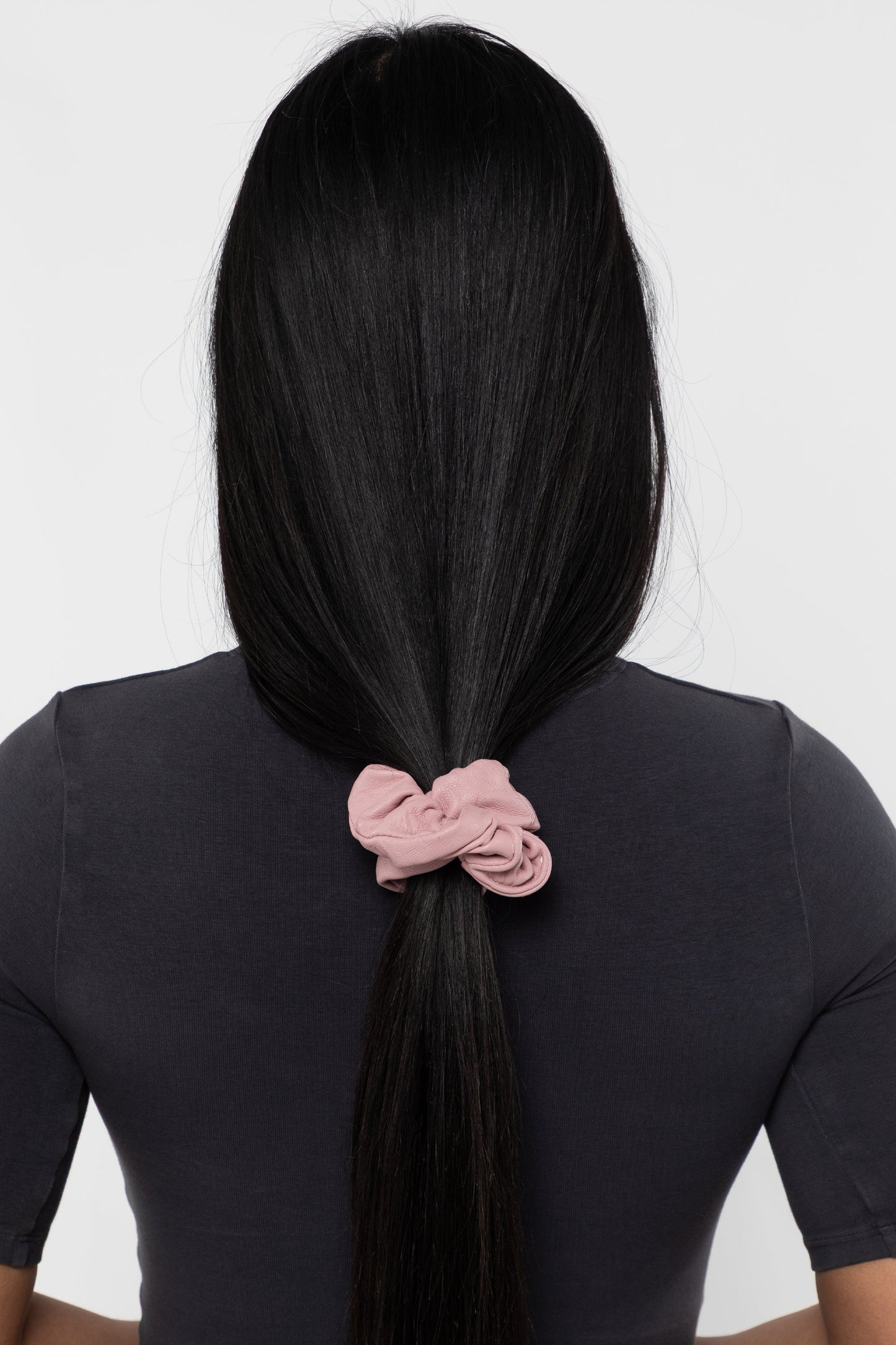 RLHSCRUNCH - Leather Scrunchie