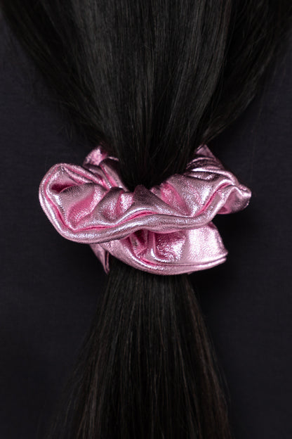 RLHSCRUNCH - Leather Scrunchie