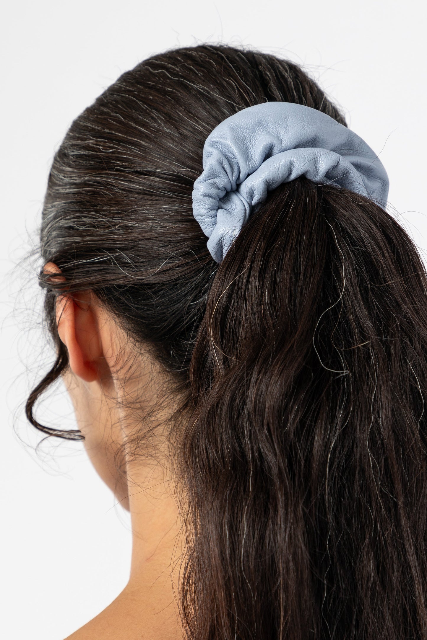 RLHSCRUNCH - Leather Scrunchie