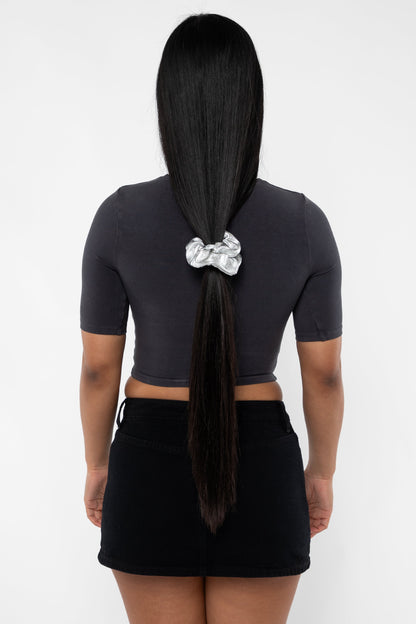 RLHSCRUNCH - Leather Scrunchie