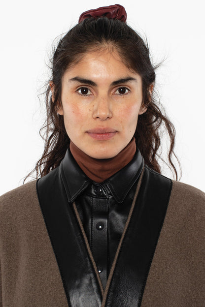 RLHSCRUNCH - Leather Scrunchie