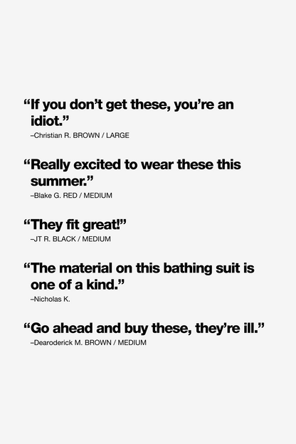 RNF402 - Men's Swim Trunk