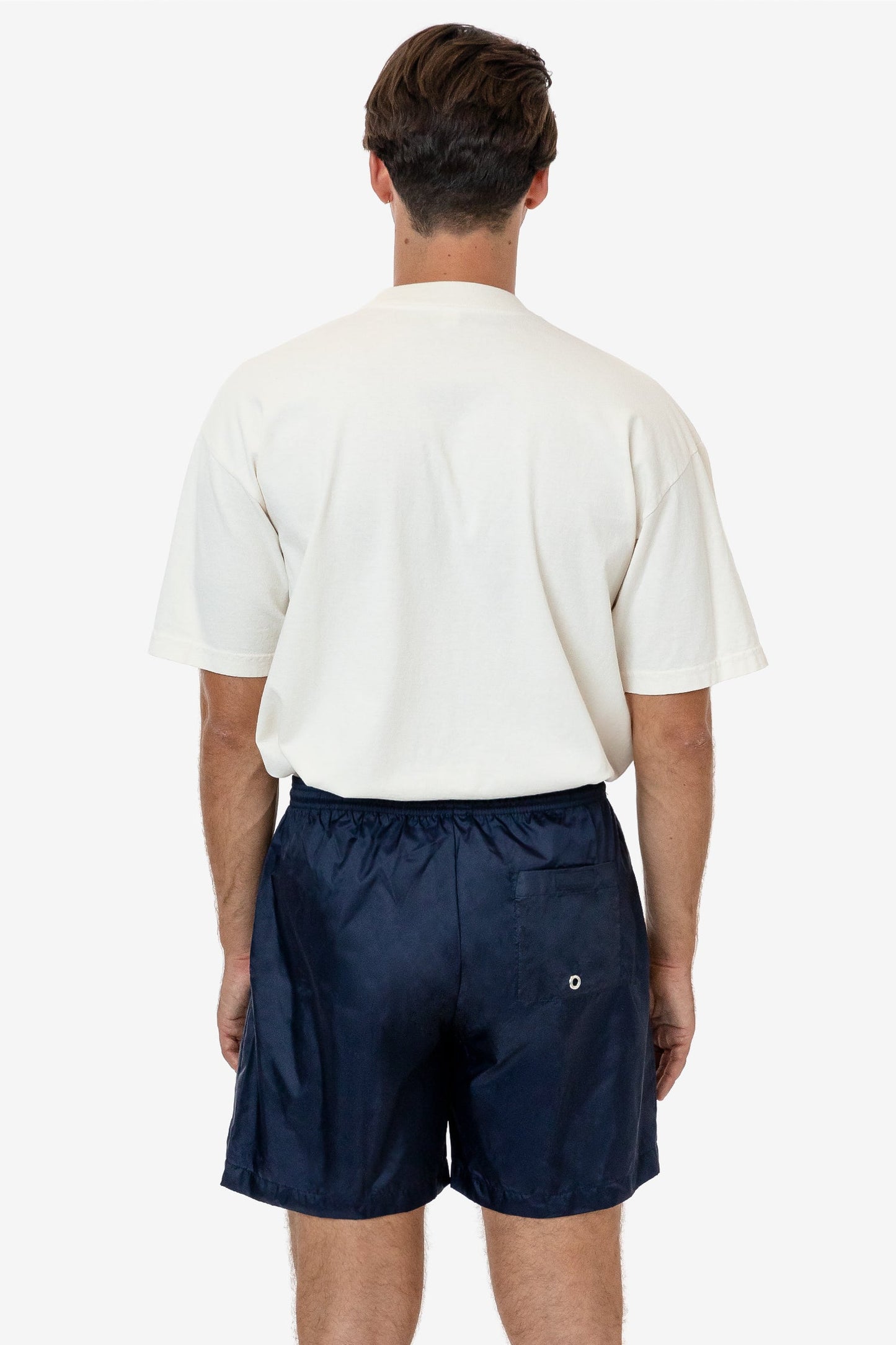 RNF412 - Men's-Unisex Nylon Taffeta Wide Shorts / Swim Trunk