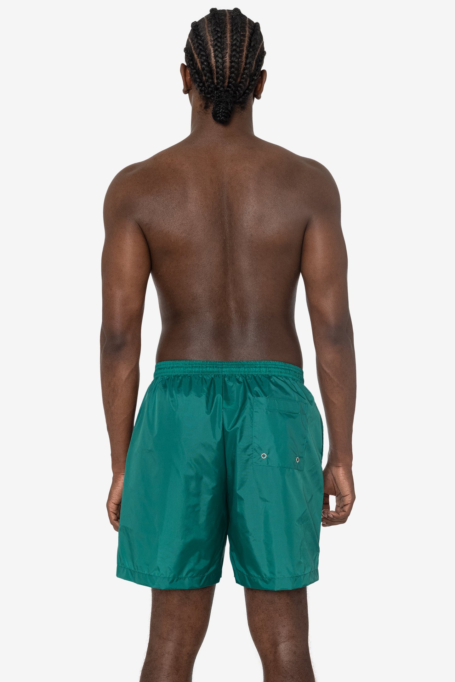 RNF412 - Men's-Unisex Nylon Taffeta Wide Shorts / Swim Trunk