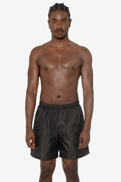 RNF412 - Men's-Unisex Nylon Taffeta Wide Shorts / Swim Trunk