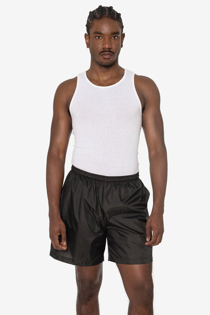 RNF412 - Men's-Unisex Nylon Taffeta Wide Shorts / Swim Trunk