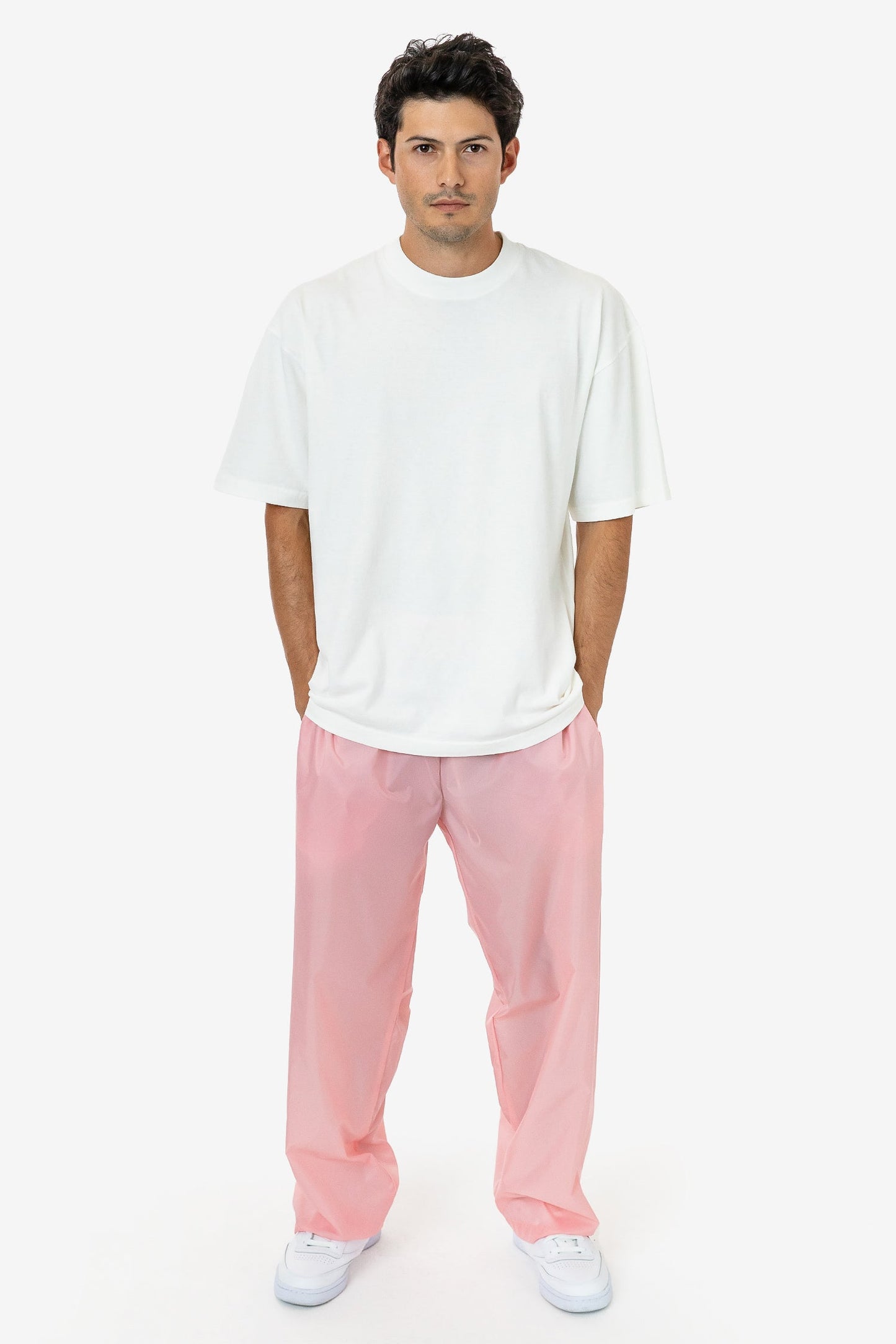 RNF445 - Lightweight Nylon Taffeta Wide Leg Pant