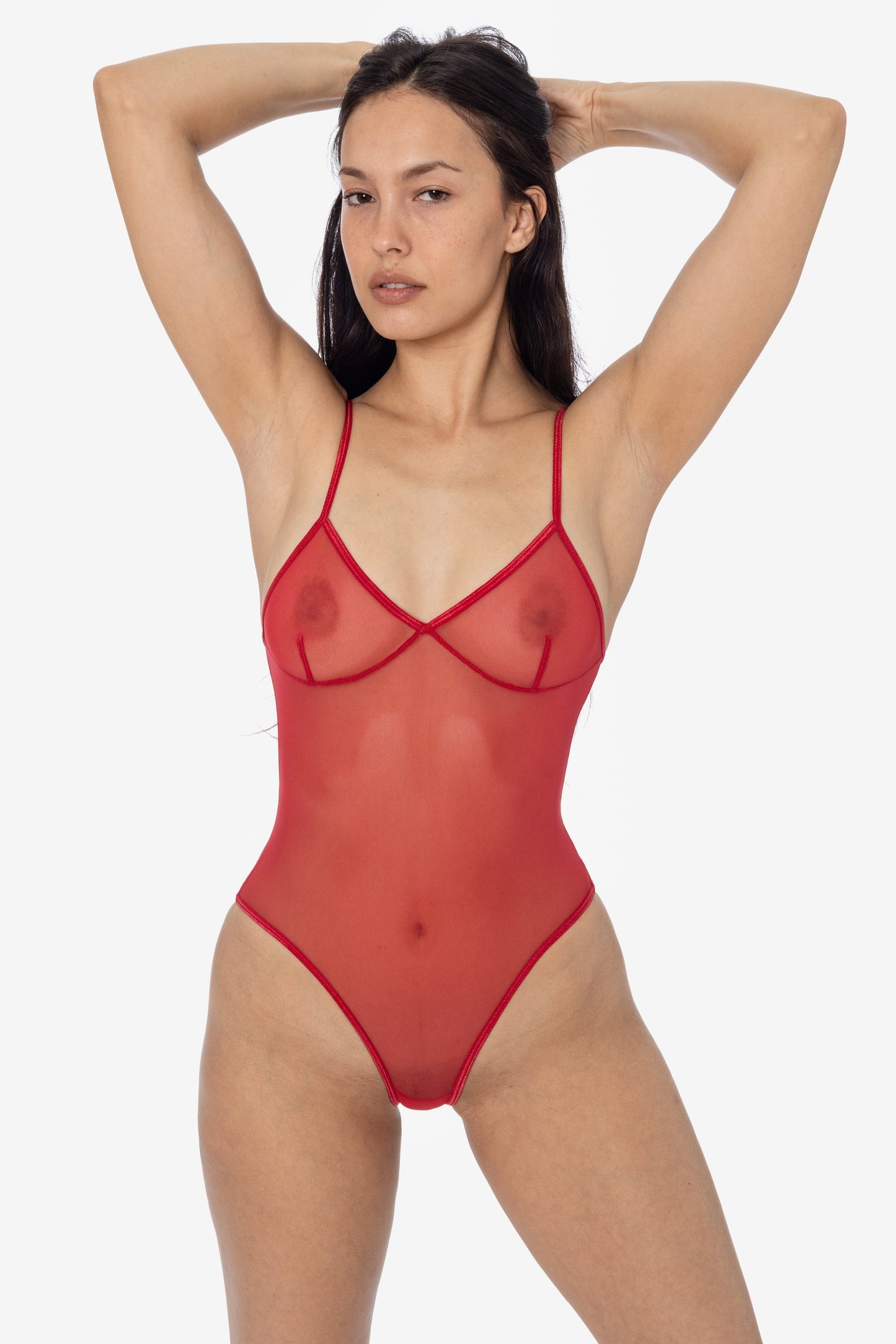 RNS112 - Micro Mesh Bra Bodysuit