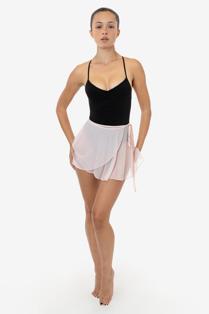RNS300 - Micro Mesh Ballet Wrap Skirt