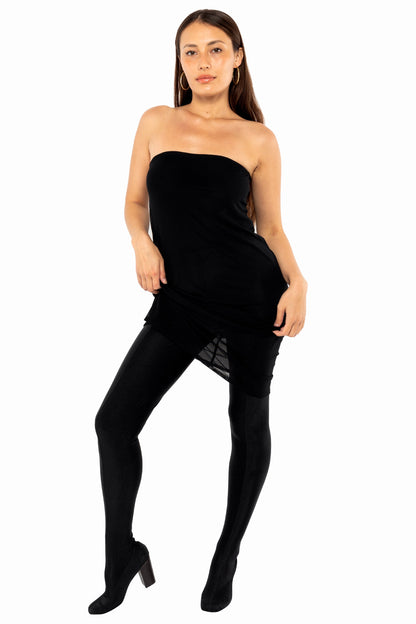 RNS800 - Micromesh Midi Tube Dress