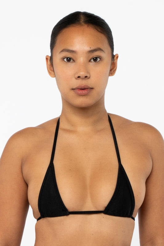 RNT003 - Nylon Tricot Micro Triangle Top