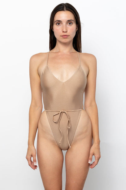 RNT109 - Vintage High Cut One Piece