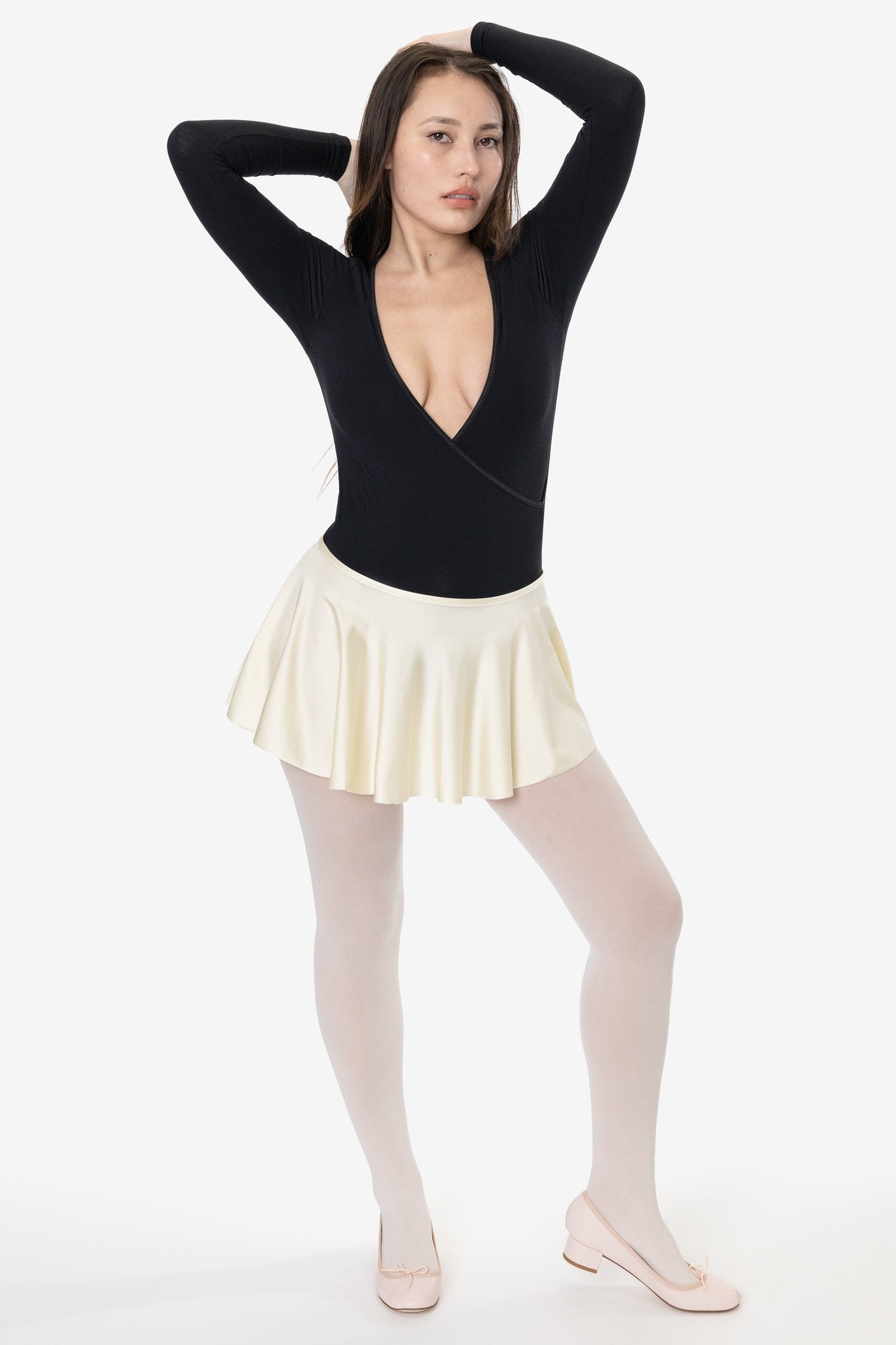 RNT300 - Nylon Tricot Circle Skirt