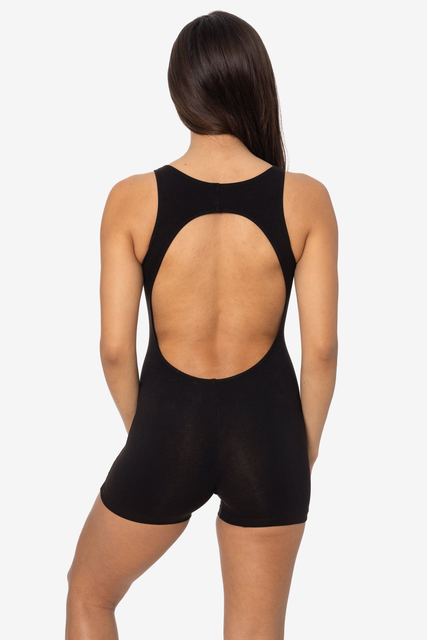 8303GD-SH - Garment Dye Cutout Short Biketard