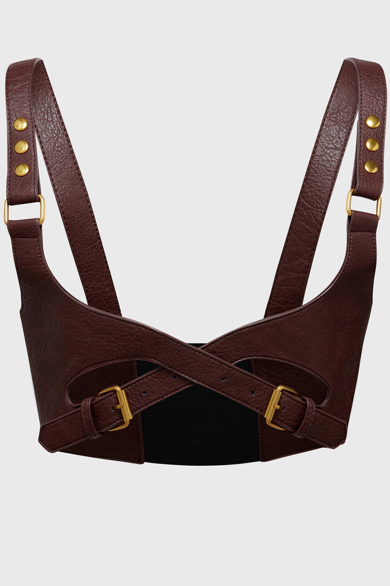 Roseate Harness [Brown/Gold]