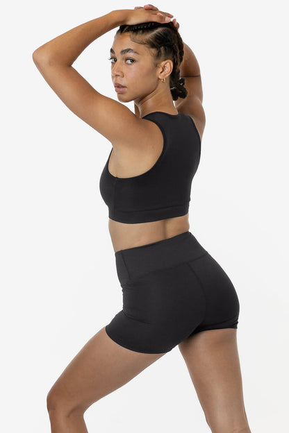 RPL056 - Poly Interlock V-Neck Sport Top