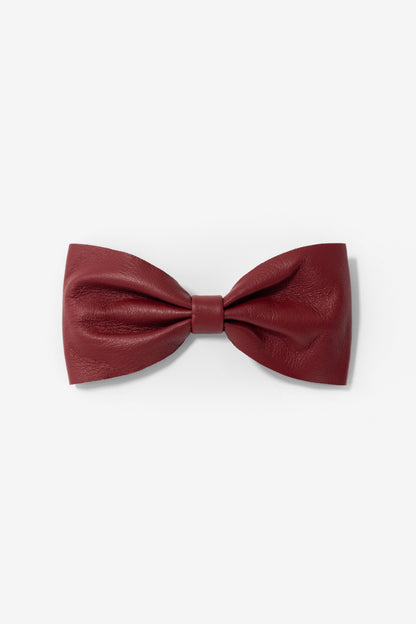 RSALH509 - Classic Leather Bow Clip