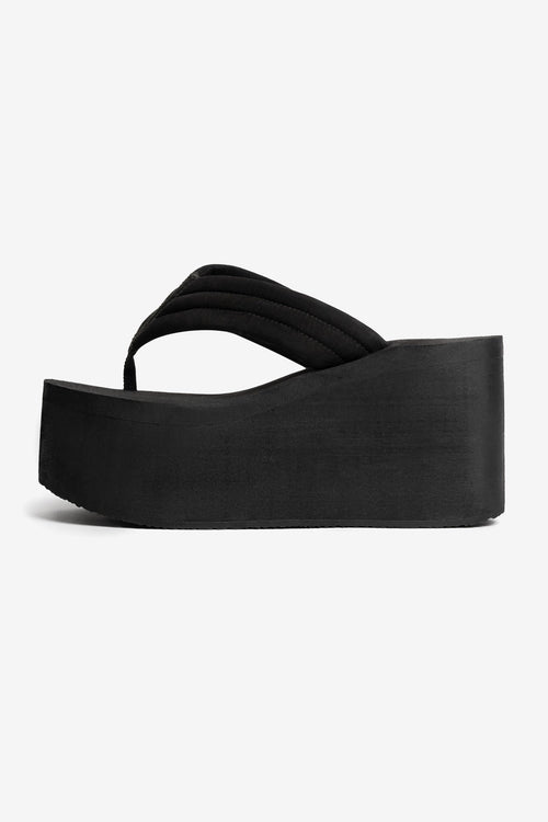RSHOE01 - Platform Wedge Thong Sandal