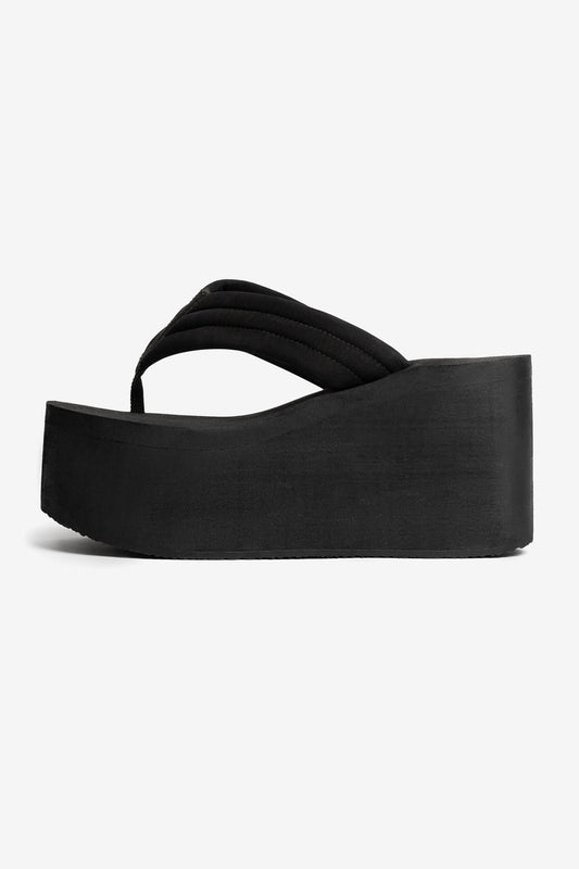 RSHOE01 - Platform Wedge Thong Sandal