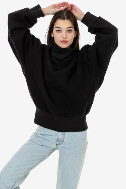 RWHR313 - Turtleneck Sweater with Heavy Cotton Rib