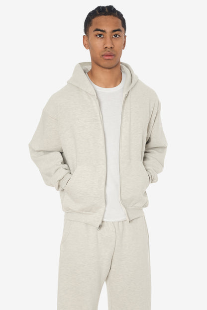 SF410 - 12oz Scour Fleece Cropped Zip Up Hoodie