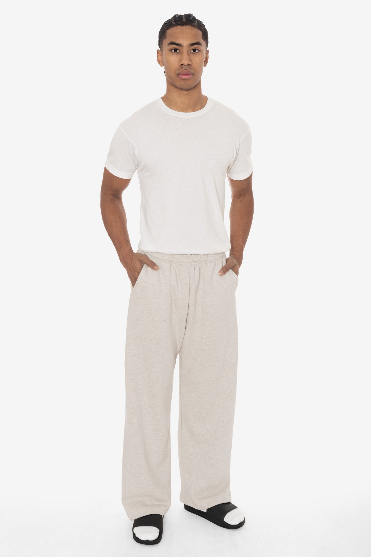 SF1045 - 12 oz Scour Fleece Open Bottom Sweatpants