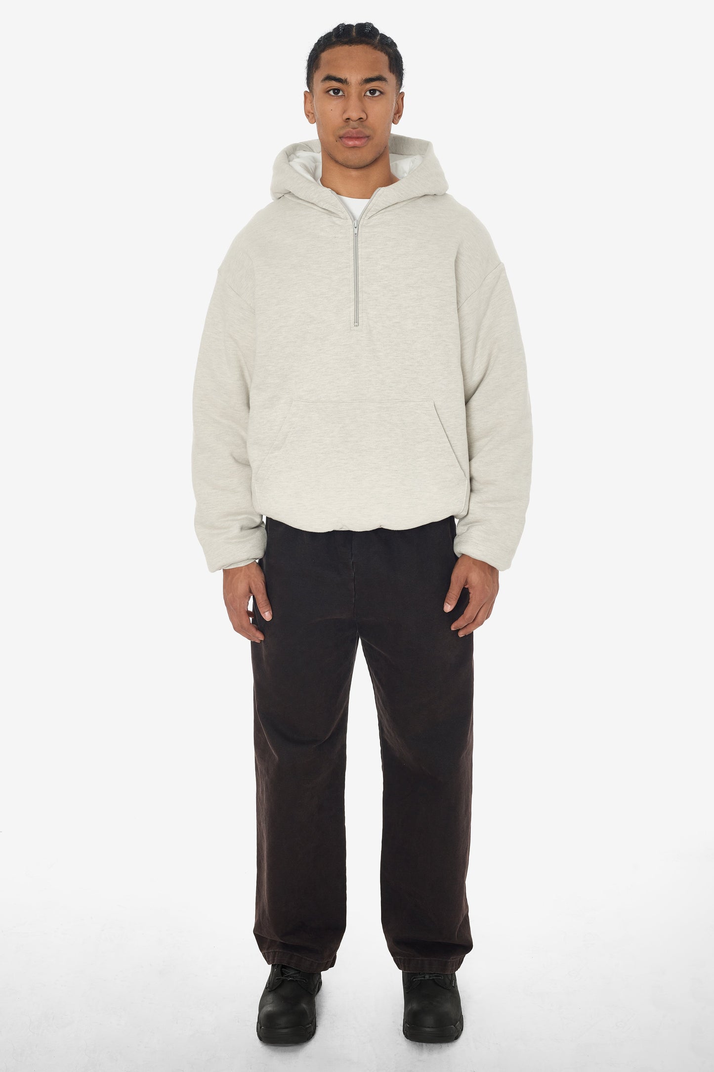 SF4249 - Scour Fleece Puffy Hoodie