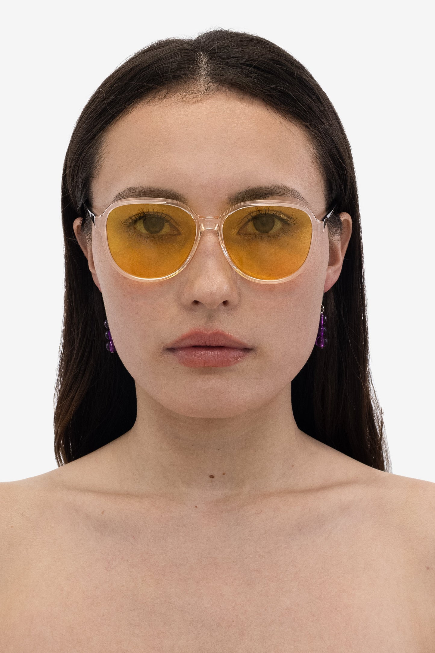 JWL8DE - 8MM Triple Beaded Drop Earrings