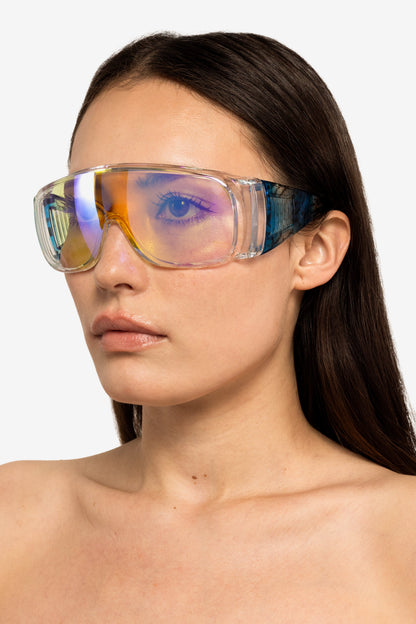 SGVN101 - Rainbow Oversized Sunglasses
