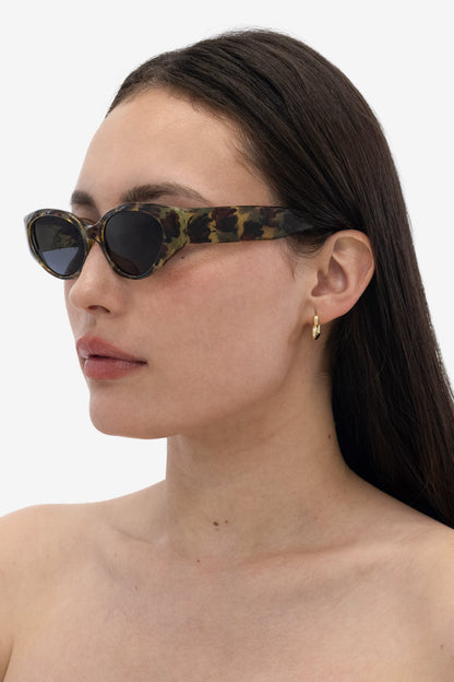 JWL106 - Heart Huggie Earrings